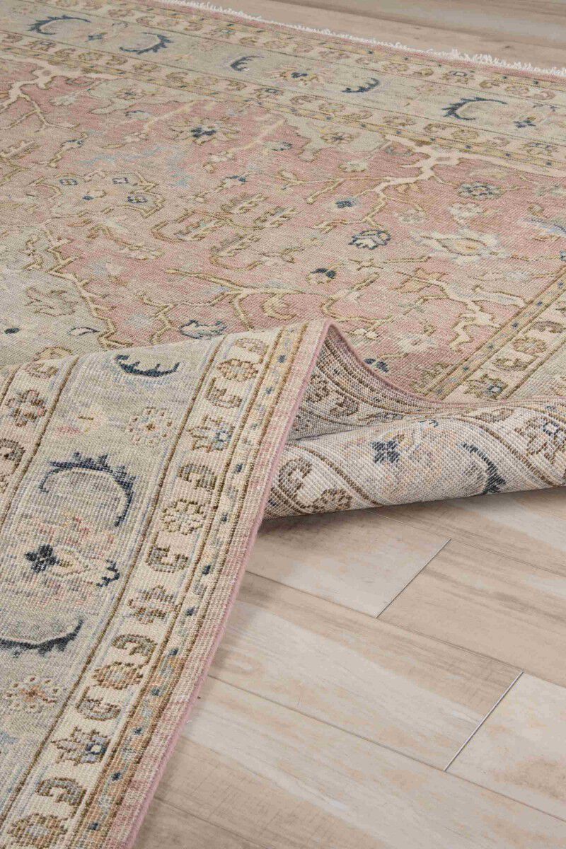 Tuscany TUS711 Dusty Rose 9' x 12' Rug image number 11